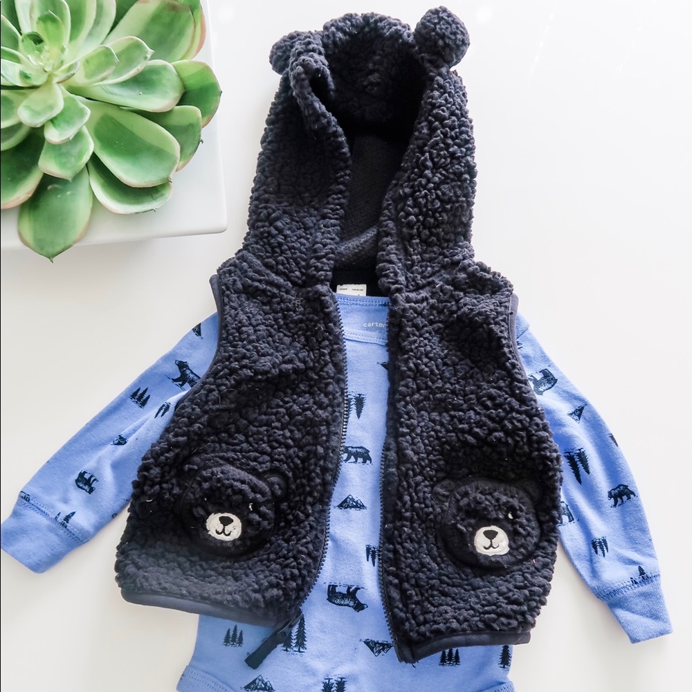 Carter’s Adorable Bear Outfit 2pc Set (6mo)
